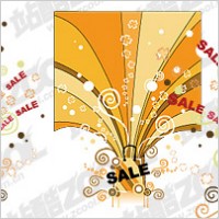 Marketing theme vector material