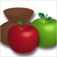 Maçãs Fruit Vector