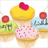 May Cupcake Vectors