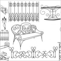 metal objects clip art