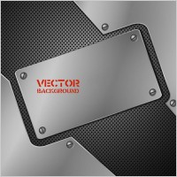 metallic stainless steel 01 vector