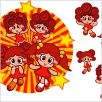 mm vector cute characters