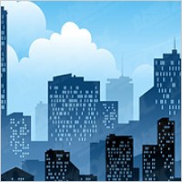  modern city