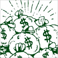 Money Bags clip art