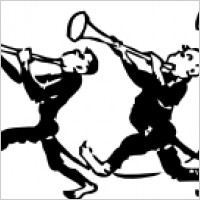 monkey band clip art