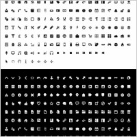 mono icon set icons pack