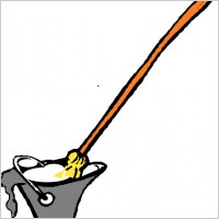 Mop And Bucket clip art