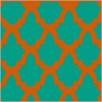 Morroccan Lattice Tile clip art