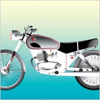 Motorcycle Vector