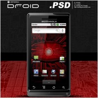 Motorola Droid PSD File