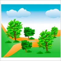 Mountain Trees 