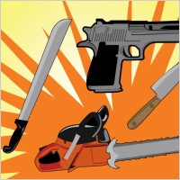 Murder Weapons Vector Graphics