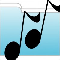 Music Folder clip art