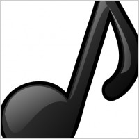 Musical Note clip art