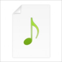 Musical note document