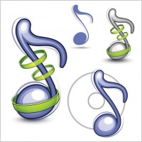 Musical Note Vector Illustration