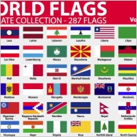 national or regional flag and regional flag vector 4