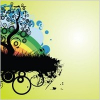 Nature Abstract Vector Design Adobe Illustrator EPS