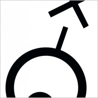 Nautical Symbol Spherical Buoy clip art