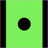 Nchart Ecdis Lateral Simple Majorbeacon Green clip art