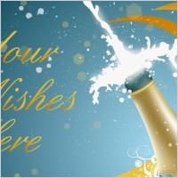 New Year Champagne