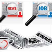 Newspaper Vector Illustrations