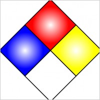 Nfpa 704 Fire Diamond clip art
