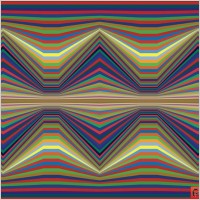 NixVex Free "Seismic waves" Op Art Texture