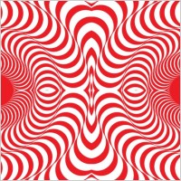 NixVex Free Vector of Circular Op Art Patterns