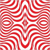 NixVex Free Vector of Circular Op Art Patterns