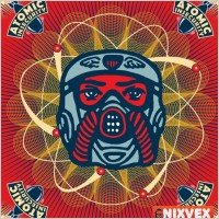 NixVex "Atomic Insecurity" Free Vector with OpArt texture