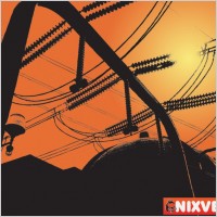 NixVex "Atomic Power Station" Free Vector Image