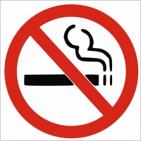 No Smoking Sign clip art