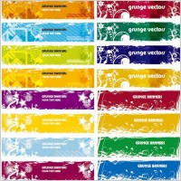 nostalgic style banner vector background