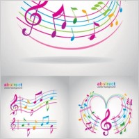note vector dancing
