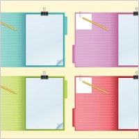 Notebook Vectors