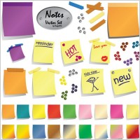 Notes Vector Set