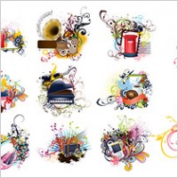 Number of items with the trend of the pattern vector material-2