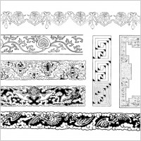 of 17 chinese classical vector
