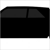 Old Car Silhouette