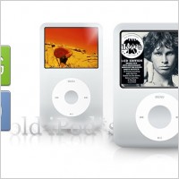 Old Generation Classic iPods PSD