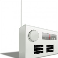 Old Radio clip art