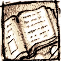 Open Book clip art