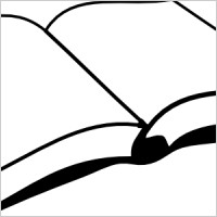 Open Book clip art
