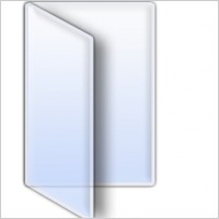 Open folder