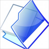 Open Folder clip art