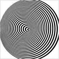 Optical Illusion clip art