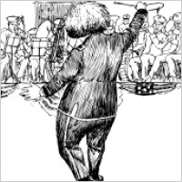 Orchestra And Leader clip art