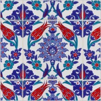 oriental tile pattern