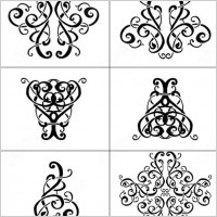 ornamental vintage brush